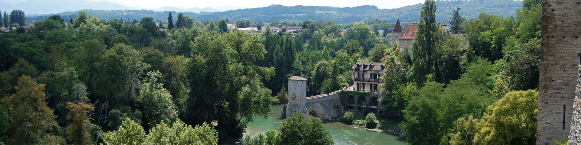 Pont de la Légende à Sauveterre-de-Béarn