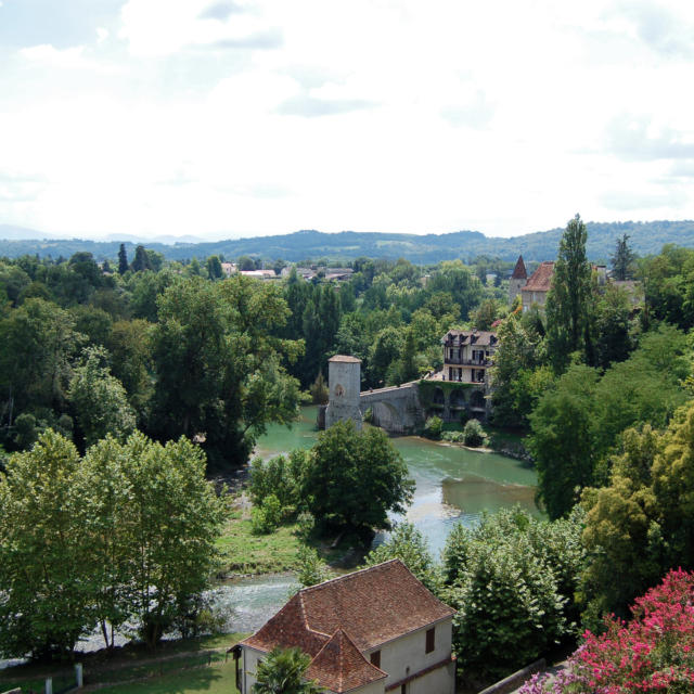Pont de la Légende à Sauveterre-de-Béarn