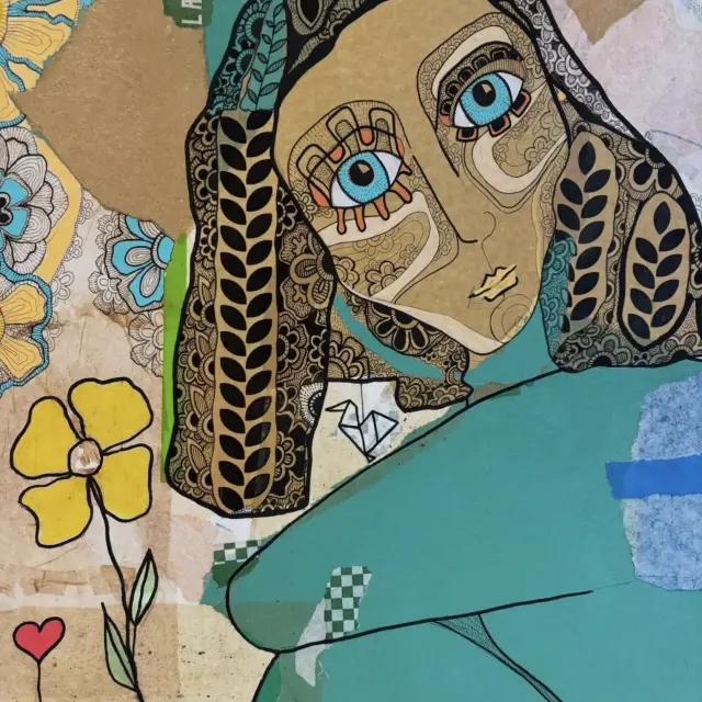 Travail d'artiste à découvrir à Art en vrac